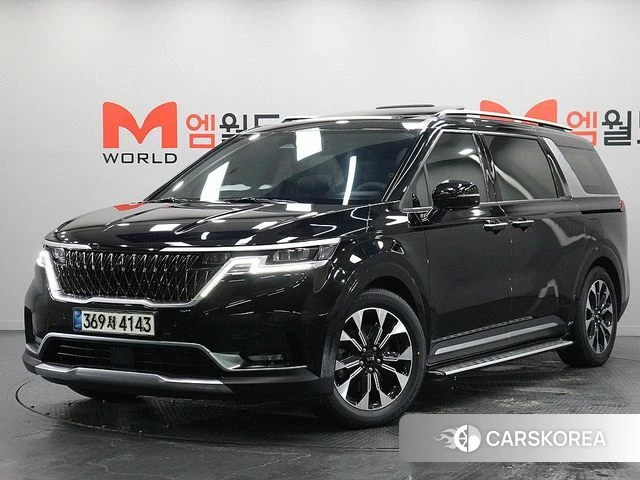 Kia Carnival 4th generation 2021 Черный из Кореи