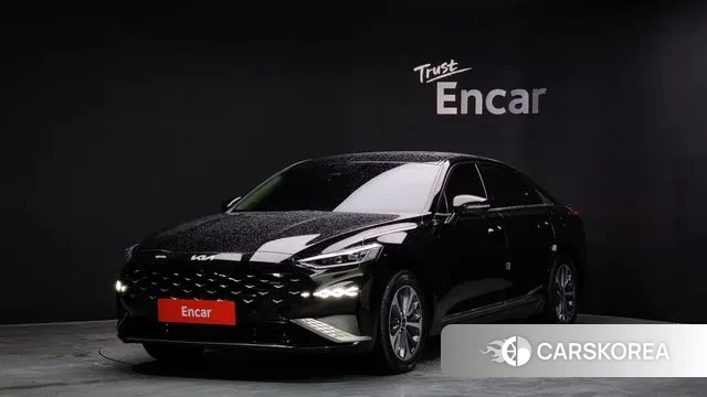 Kia K8 Hybrid 2023 Черный из Кореи