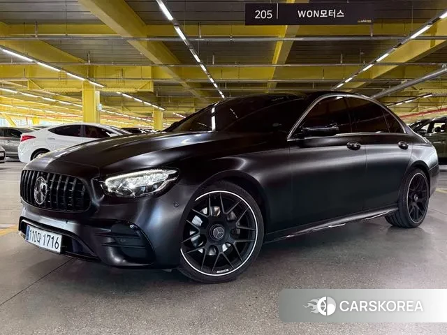 Mercedes-Benz E-Class W213 2021 Серебряный из Кореи