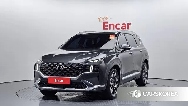 Hyundai The New Santa Fe 2020 Серый из Кореи