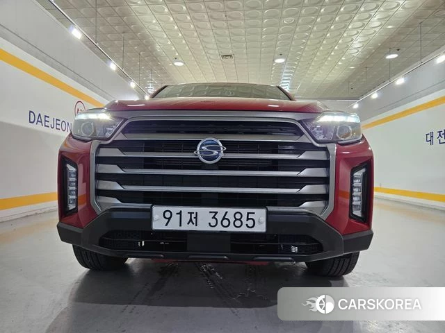 Ssangyong The New Rexton Sport 2021 Красный из Кореи