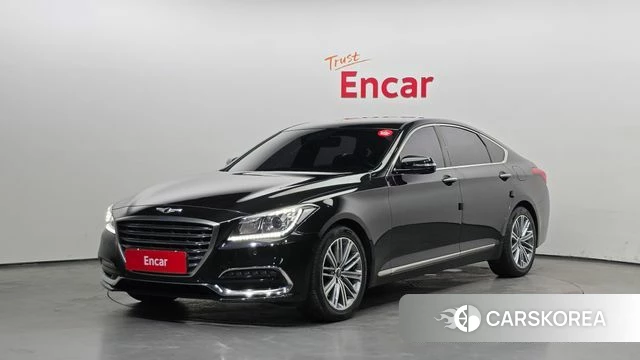Genesis G80 2018 Черный из Кореи