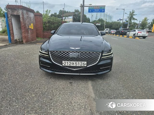 Genesis G80 (RG3) 2021 Синий из Кореи