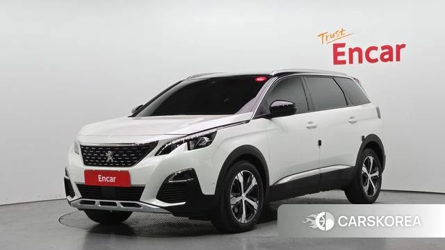 Peugeot 5008 second generation 2020 Белый из Кореи