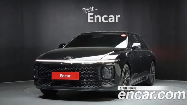 Hyundai Grandeur Hybrid (GN7) 2023 Черный из Кореи