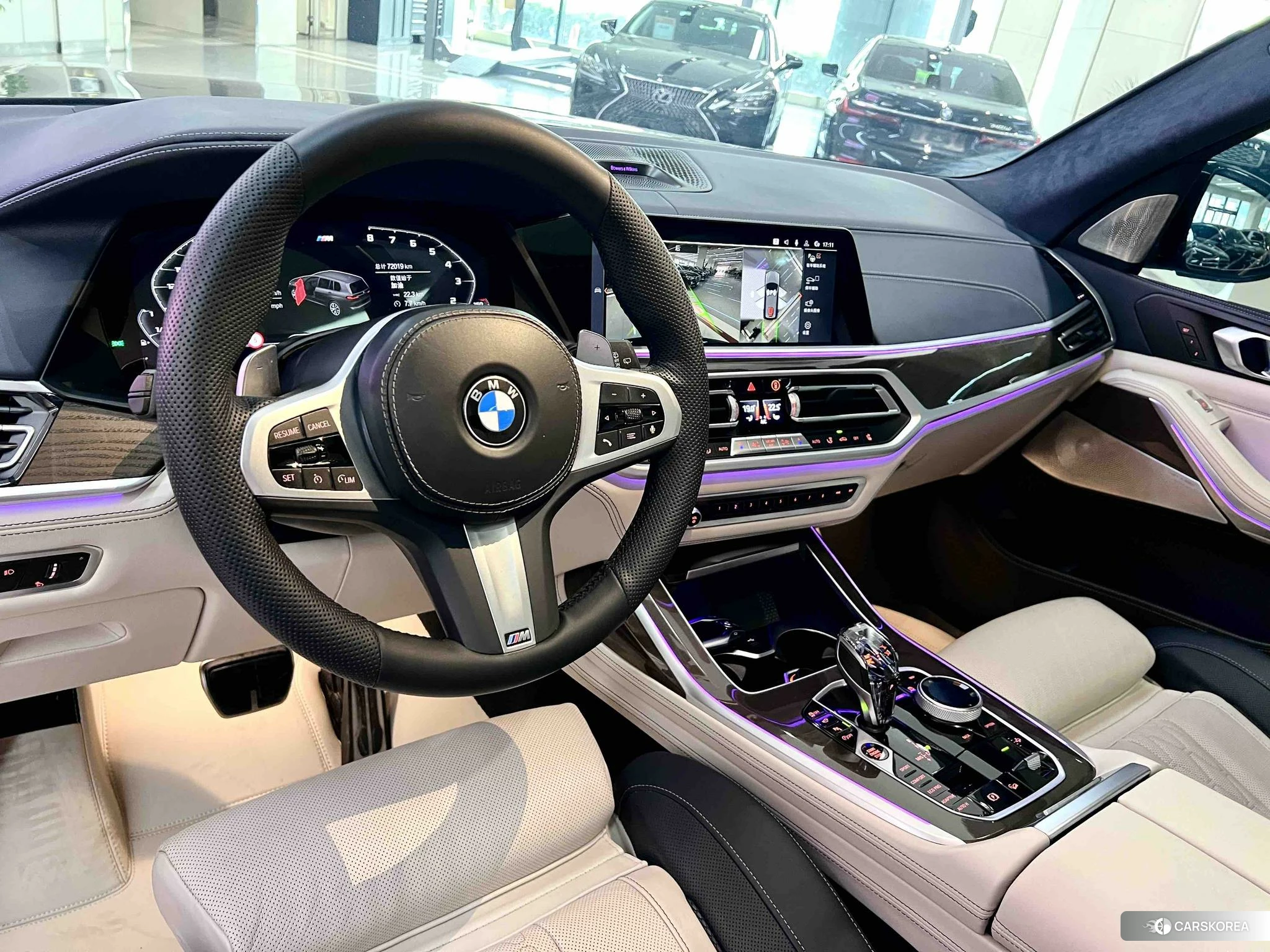 BMW X7 2021 Черный из Китая