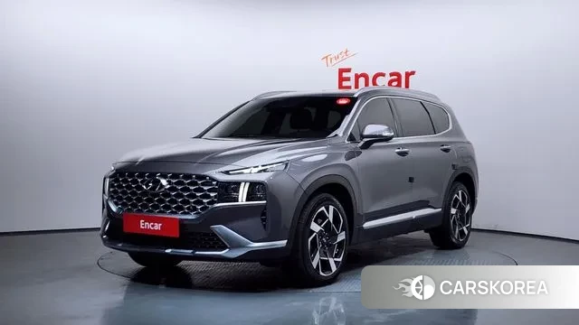 Hyundai The New Santa Fe 2020 Серый из Кореи