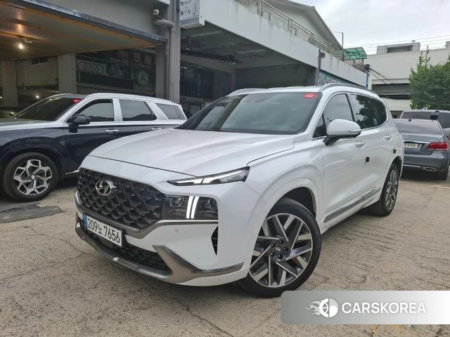 Hyundai The New Santa Fe 2022 Белый из Кореи