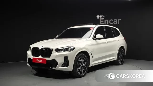 BMW X3 (G01) 2022 Белый из Кореи