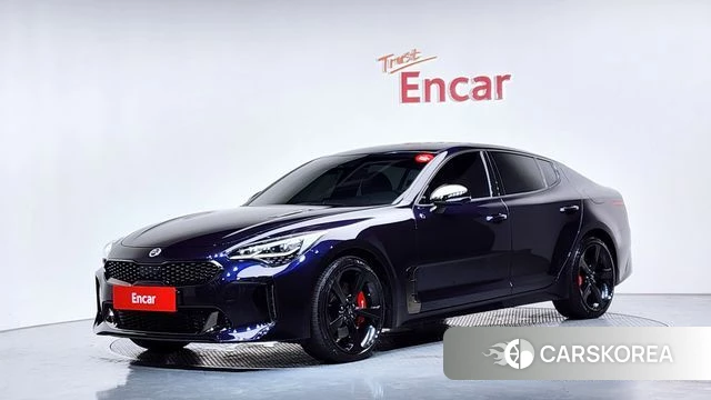 Kia Stinger Meister 2021 Синий из Кореи