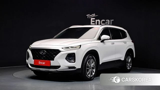 Hyundai Santa Fe TM 2018 Белый из Кореи