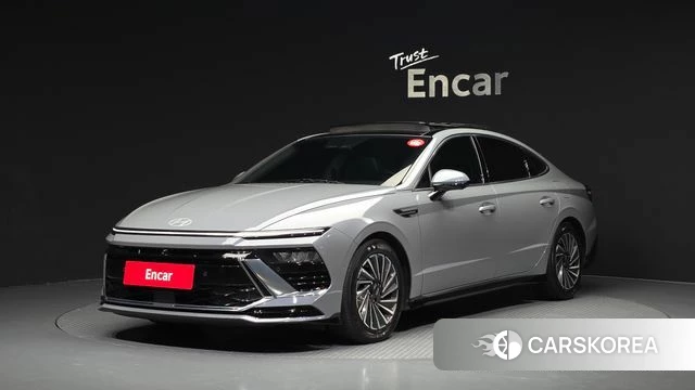 Hyundai Sonata D Edge Hybrid (DN8) 2024 Серебристо-серый из Кореи