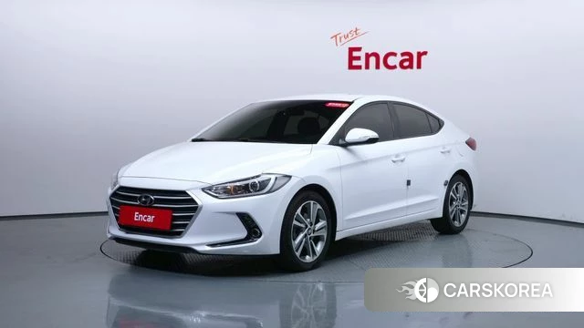 Hyundai Avante AD 2018 Белый из Кореи
