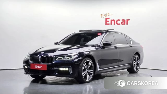 BMW 7 Series (G11) 2019 Черный из Кореи