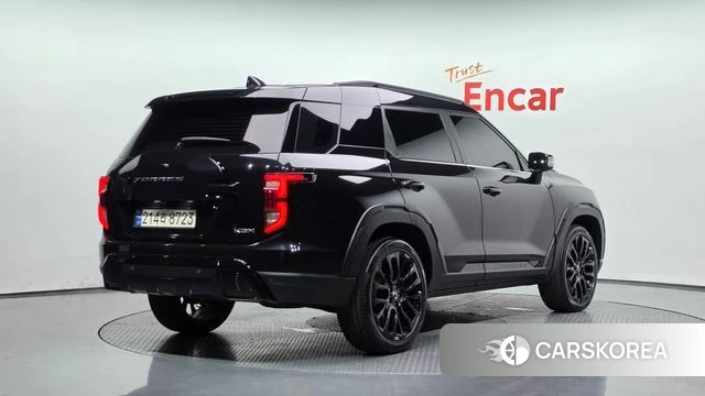 Ssangyong Torres 2023 Черный из Кореи