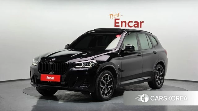 BMW X3 (G01) 2023 Черный из Кореи
