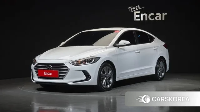 Hyundai Avante AD 2018 Белый из Кореи