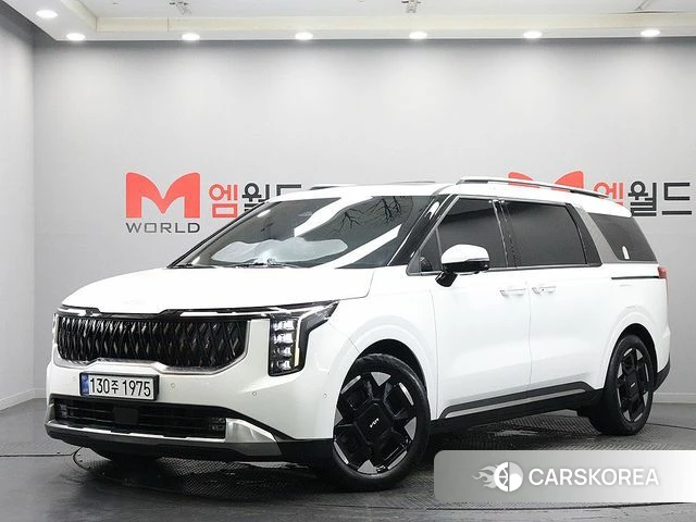 Kia The New Carnival 4th Generation 2024 Белый из Кореи
