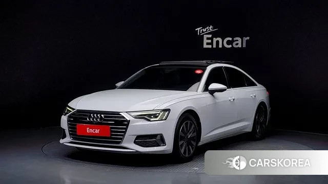 Audi A6 (C8) 2021 Белый из Кореи