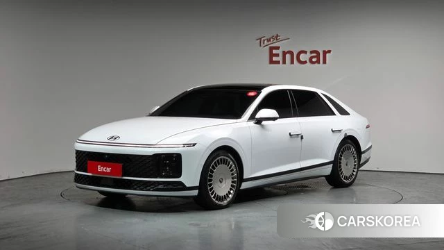 Hyundai Grandeur Hybrid (GN7) 2024 Белый из Кореи