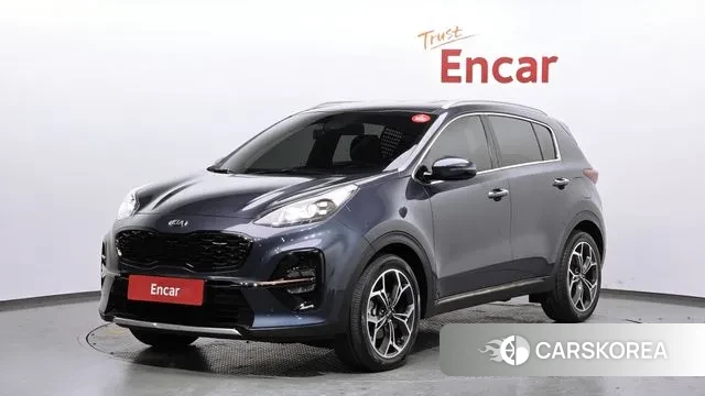 Kia Sportage The Bold 2018 Синий из Кореи