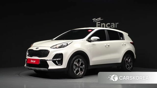 Kia Sportage The Bold 2021 Белый из Кореи