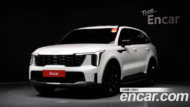 Kia The New Sorento 4th Generation 2023 Белый из Кореи
