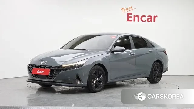 Hyundai Avante Hybrid (CN7) 2021 Серый из Кореи