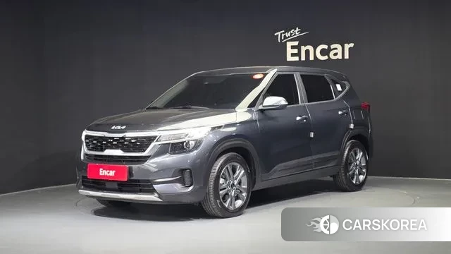 Kia Seltos 2021 Серый из Кореи