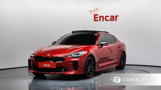 Kia Stinger Meister 2021 Красный из Кореи