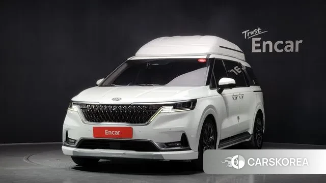 Kia Carnival 4th generation 2021 Белый из Кореи