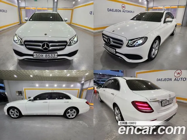 Mercedes-Benz E-Class W213 2018 Белый из Кореи