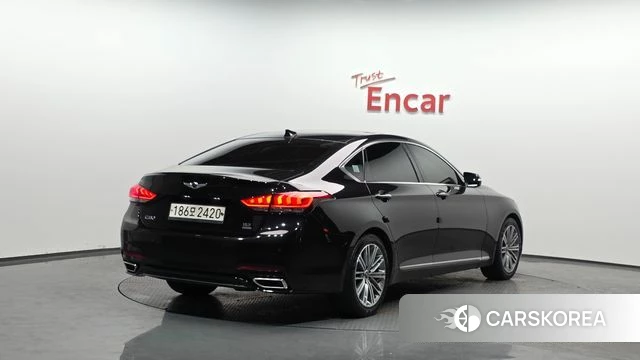 Genesis G80 2018 Черный из Кореи