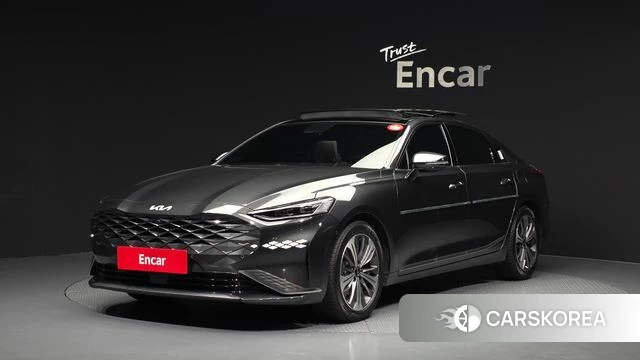 Kia K8 Hybrid 2023 Серый из Кореи
