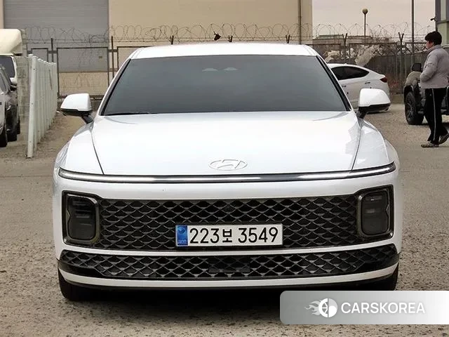 Hyundai Grandeur Hybrid (GN7) 2025 Белый из Кореи