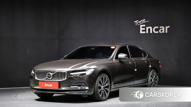 Volvo S90 2021 Серый из Кореи
