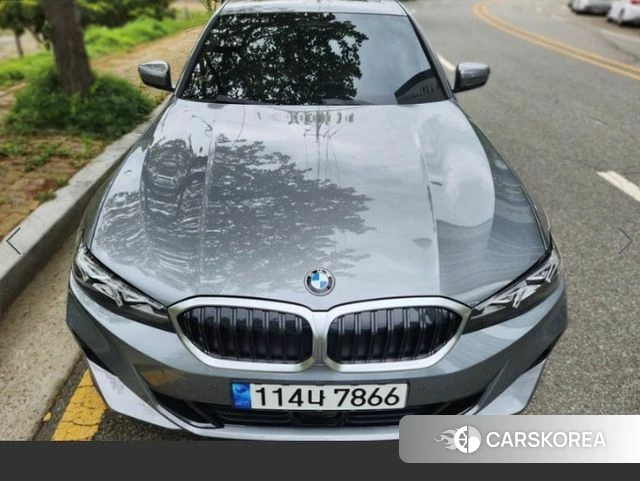 BMW 3 Series (G20) 2023 Серебристо-серый из Кореи