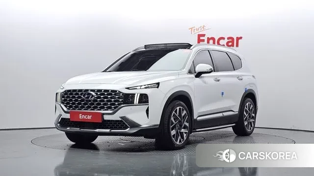 Hyundai The New Santa Fe 2021 Белый из Кореи