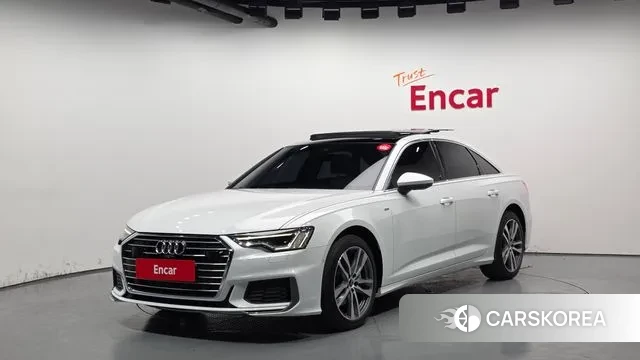 Audi A6 (C8) 2021 Белый из Кореи