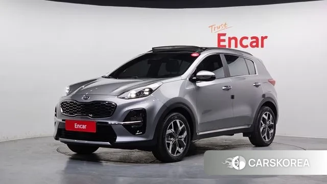 Kia Sportage The Bold 2020 Серый из Кореи
