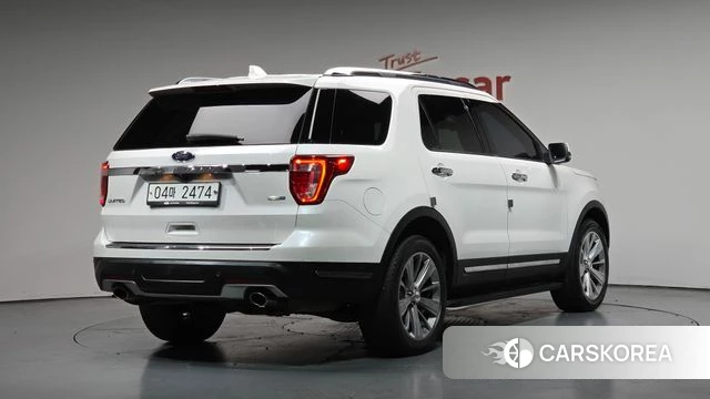 Ford Explorer 2018 Белый из Кореи