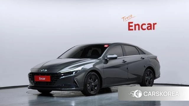 Hyundai Avante (CN7) 2021 Серый из Кореи