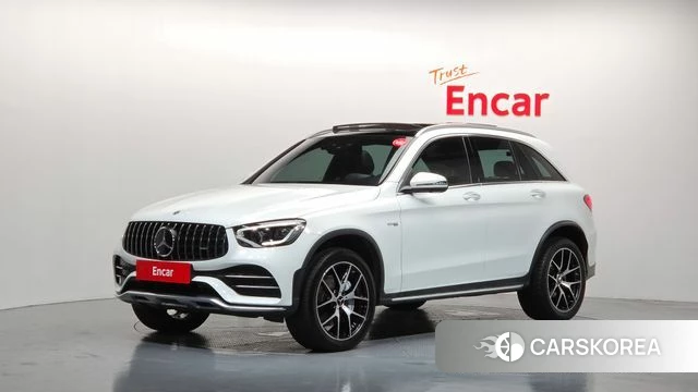 Mercedes-Benz GLC-Class X253 2021 Белый из Кореи