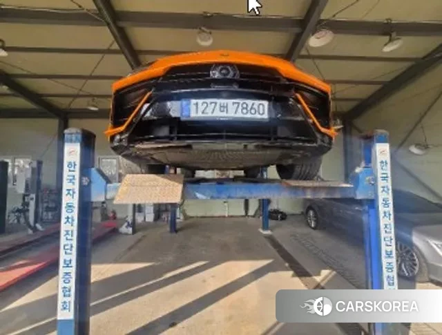 Lamborghini Urus 2024 Оранжевый из Кореи