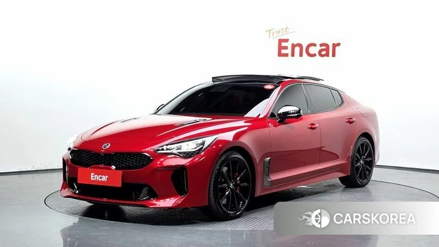 Kia Stinger Meister 2021 Красный из Кореи