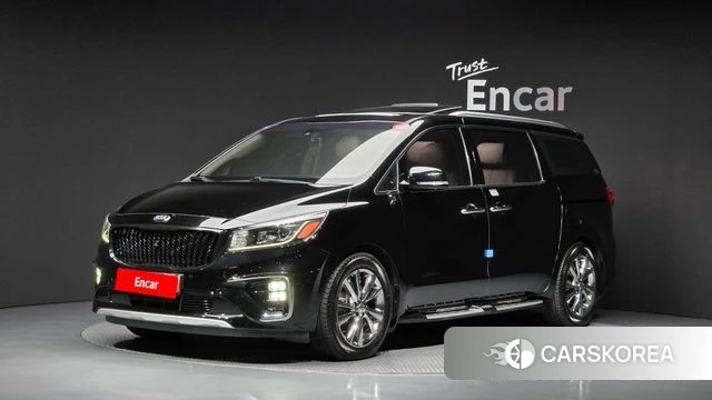 Kia The New Carnival 2018 Черный из Кореи