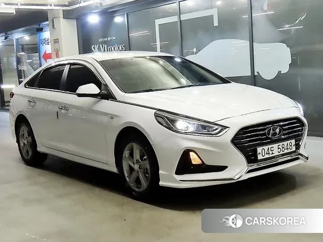 Hyundai Sonata New Rise 2019 Белый из Кореи