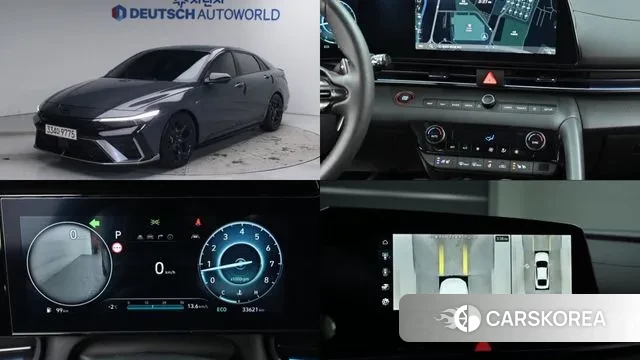 Hyundai The New Avante (CN7) 2024 Серый из Кореи