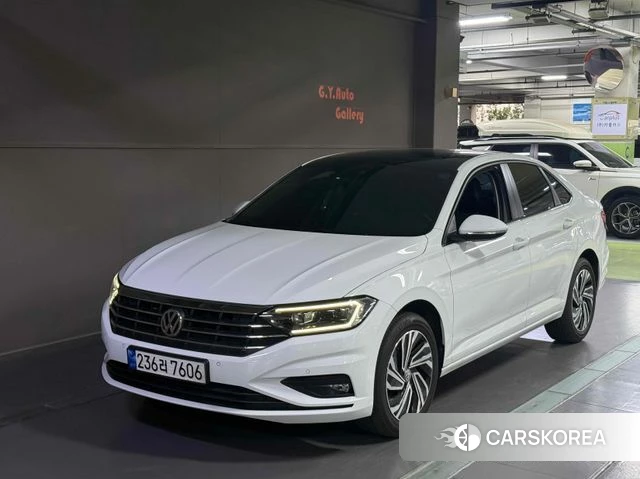 Volkswagen 7th Generation of Jetta 2021 Белый из Кореи