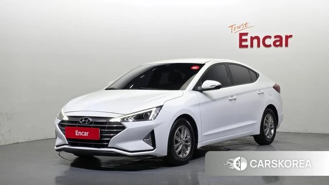 Hyundai The New Avante AD 2019 Белый из Кореи